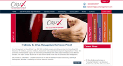 Desktop Screenshot of cruxmanagement.com